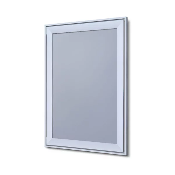 Design Klapprahmen Compasso 29,7x42 cm (A3) | Silber eloxiert | Kunstglas mattiert (1 mm)