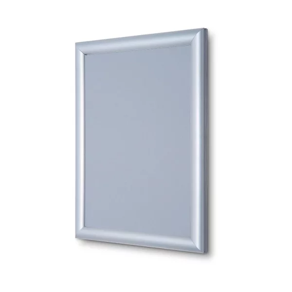 Cadre pour affiche, 15 mm 14,8x21 cm (A5) | argent anodisé | verre synthétique mat (1 mm)