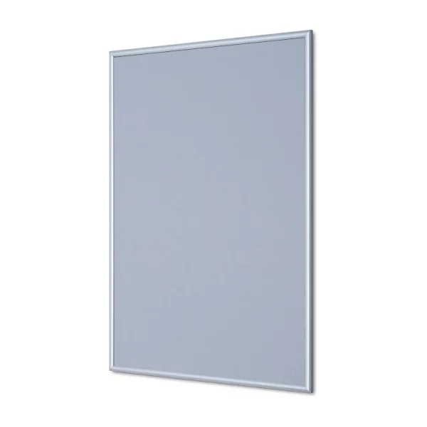 Klapprahmen, 15 mm 59,4x84,1 cm (A1) | Silber eloxiert | Kunstglas mattiert (1 mm)