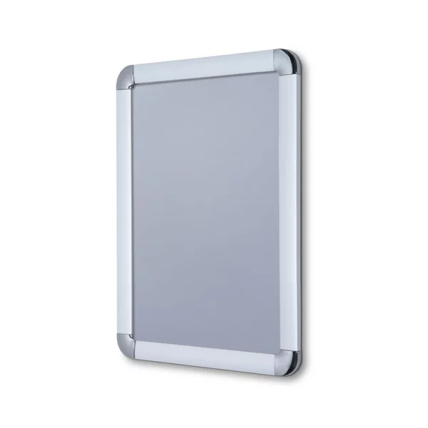 Cadre pour affiche, 20 mm 14,8x21 cm (A5) | coins ronds | verre synthétique mat (1 mm)