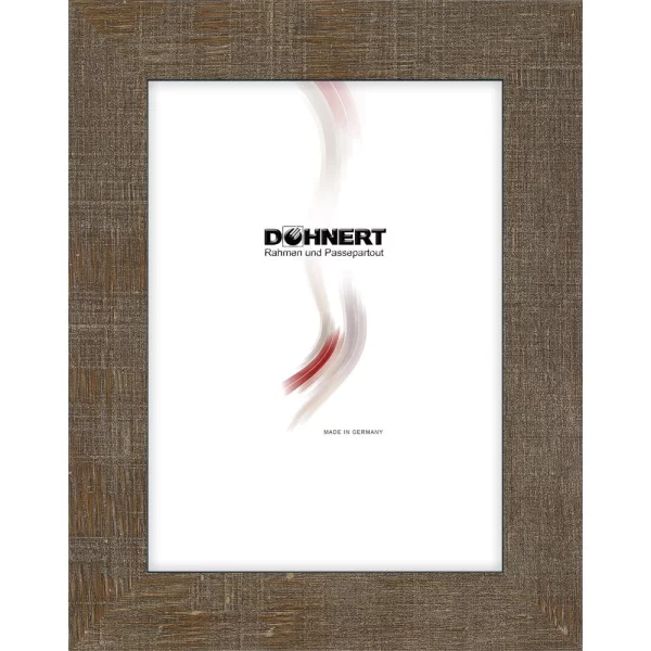 Kunststoff Bilderrahmen Zuschnitt Archway Braun | Kunstglas (2 mm)