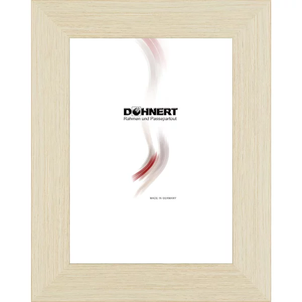 Cornice in plastica Arnos Grove 15x20 cm | colore naturale, chiaro | Vetro standard (2 mm)