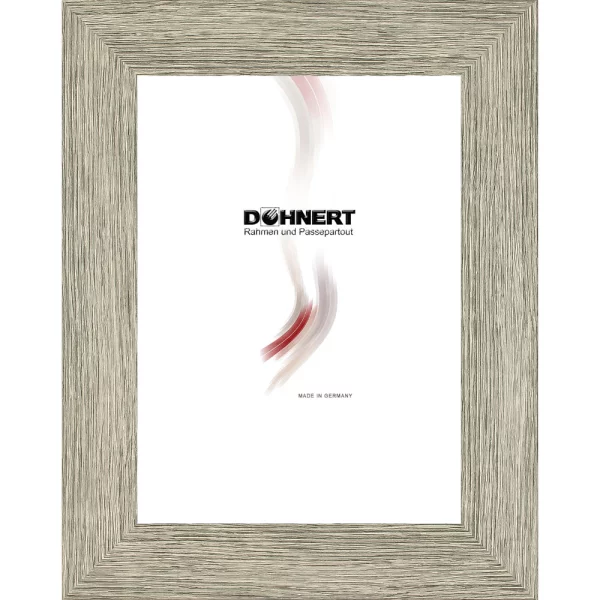 Kunststof kader Arnos Grove op maat grijs natuur | normaal glas (2 mm)