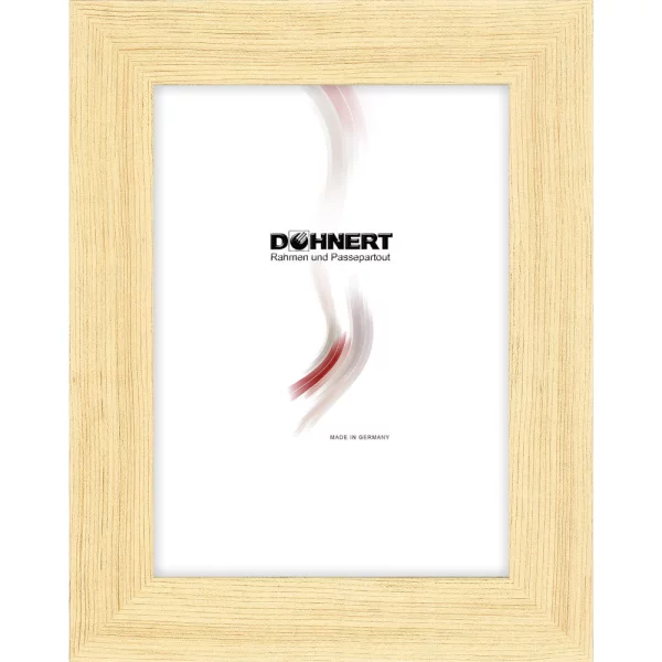 Cadre en plastique sur mesure Arnos Grove nature crème | verre standard (2 mm)