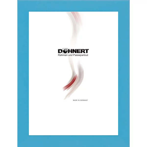 Cadre en bois Bentley 9x13 cm | bleu clair | verre standard (2 mm)