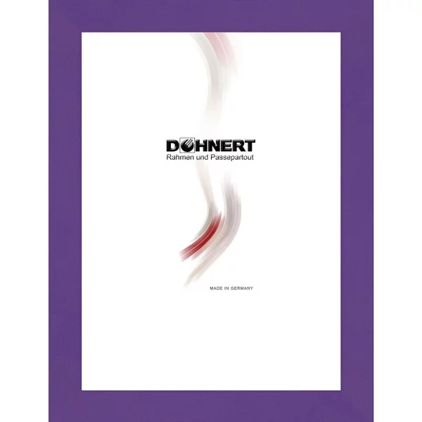 Cadre en bois Bentley 50x70 cm | lilas | verre standard (2 mm)