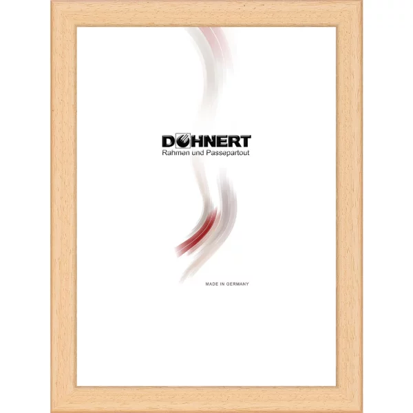 Holz Bilderrahmen Bayswater 10x10 cm | Natur | Normalglas (2 mm)