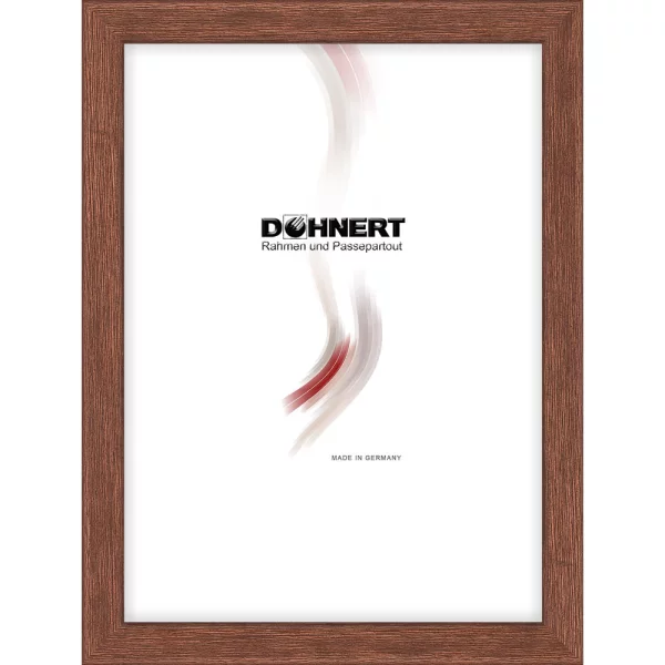 Cadre en bois Bermondsey 9x13 cm | brun | verre standard (2 mm)