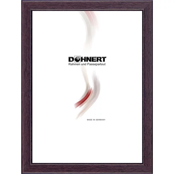 Cadre en bois Bond 20x30 cm | prune | verre standard (2 mm)