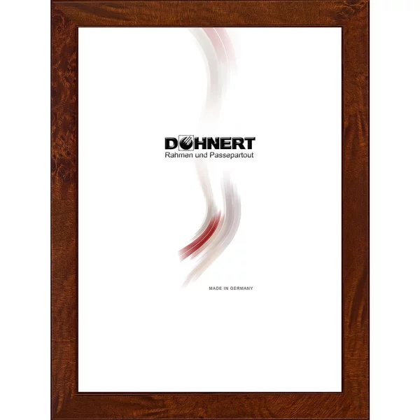 Holz Bilderrahmen Brent Cross 13x18 cm | Wurzelholz | Normalglas (2 mm)