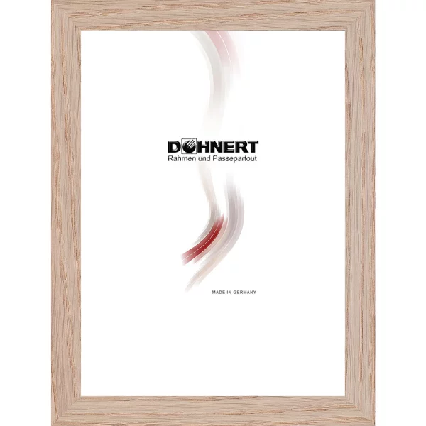 Holz Bilderrahmen Brixton 10x10 cm | Eiche | Normalglas (2 mm)