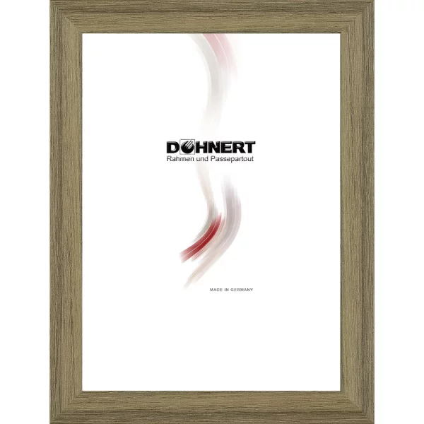 Cadre en plastique Burnt Oak 9x13 cm | nature foncée | verre standard (2 mm)