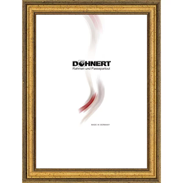 Cadre en bois Camden Town 24x30 cm | or | verre antireflet mat (2 mm)