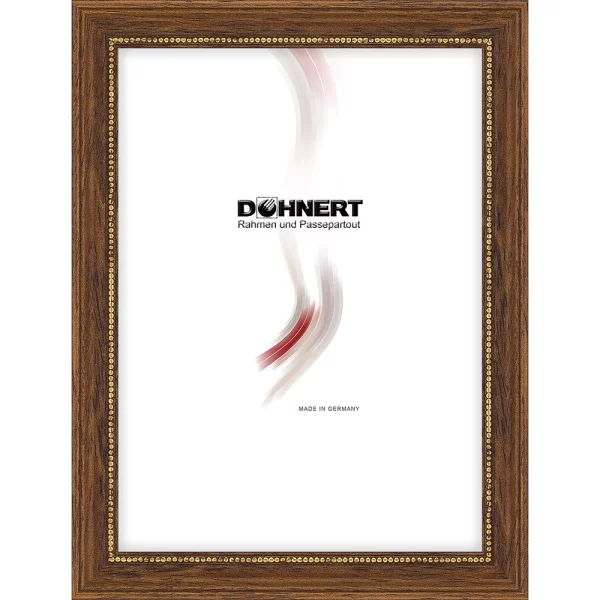 Holz Bilderrahmen Chalfont 10x10 cm | Braun | Normalglas (2 mm)
