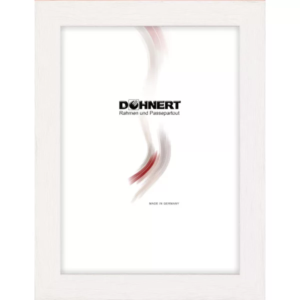 Cadre en bois Clapham South 9x13 cm | blanc | verre standard (2 mm)