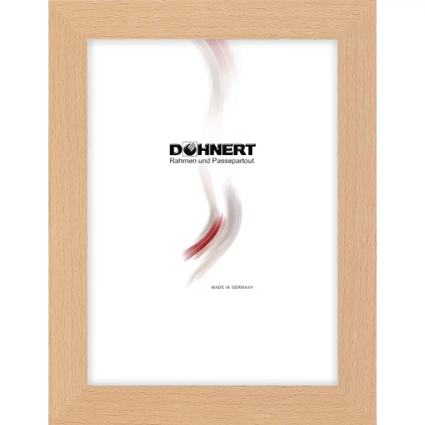 Holz Bilderrahmen Colindale 10x10 cm | Buche | Normalglas (2 mm)