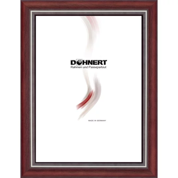 Cadre en bois East Acton 40x80 cm | rouge | verre standard (2 mm)
