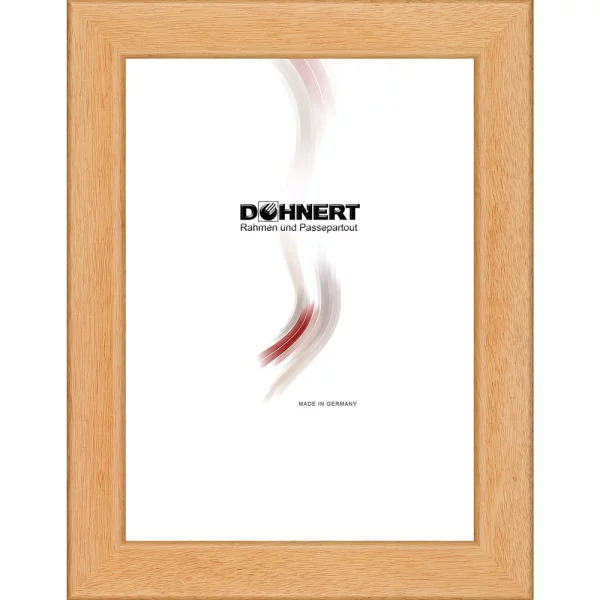 Holz Bilderrahmen Embankment 10x10 cm | Natur | Normalglas (2 mm)