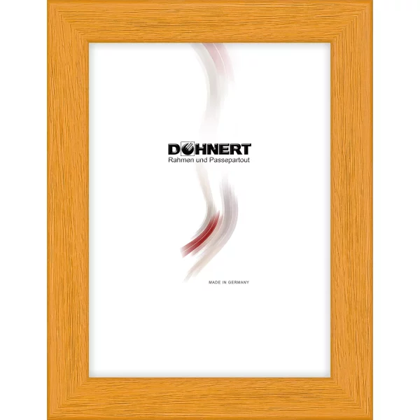Holz Bilderrahmen Euston 10x10 cm | Gelb | Normalglas (2 mm)