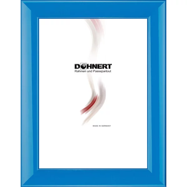Holz Bilderrahmen Alexandra 20x25 cm | Hellblau | Normalglas (2 mm)