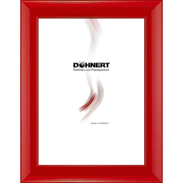 Cadre en bois Alexandra 40x50 cm | rouge | verre standard (2 mm)