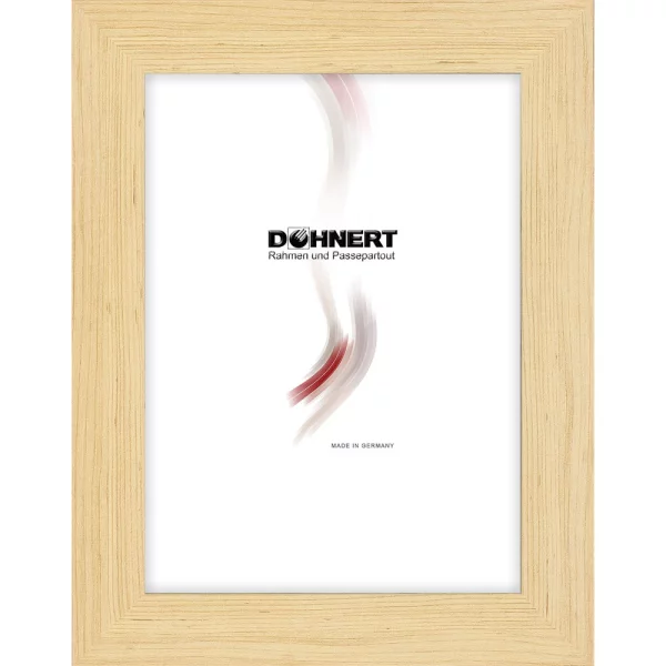 Kunststoff Bilderrahmen Golders Green 13x18 cm | Natur hell | Normalglas (2 mm)