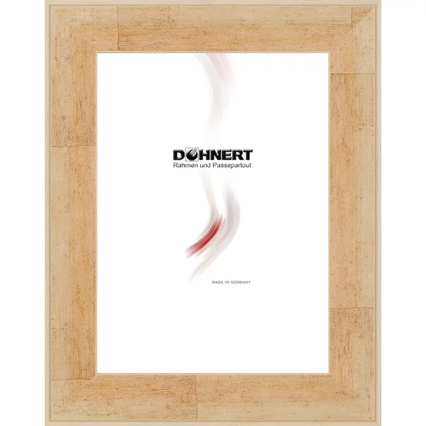Cadre en bois sur mesure High Barnet blanc | verre standard (2 mm)