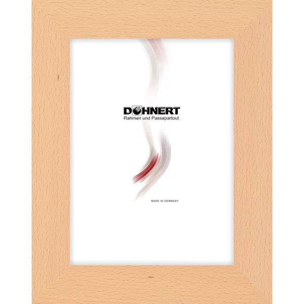 Holz Bilderrahmen Highbury 9x13 cm | Buche | Normalglas (2 mm)