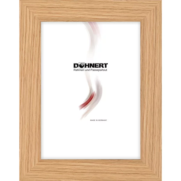 Holz Bilderrahmen Highbury 9x13 cm | Eiche | Normalglas (2 mm)