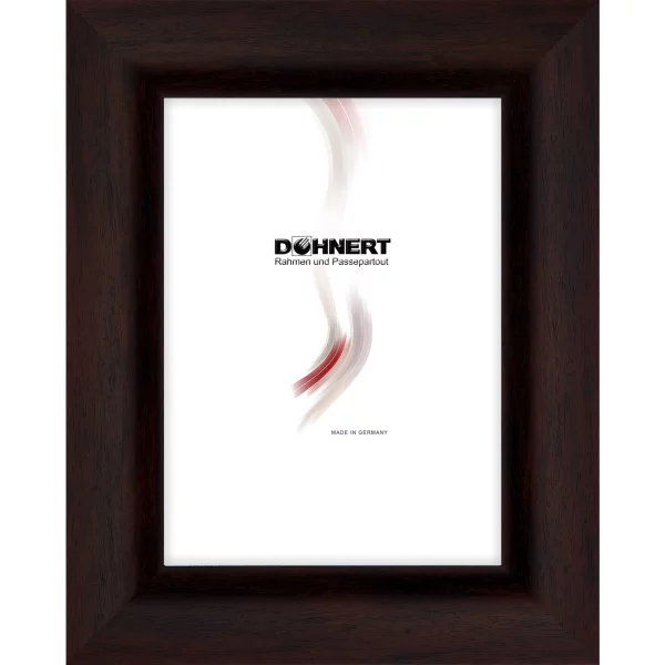 Kunststoff Bilderrahmen Moorgate 24x30 cm | Dunkelbraun | Normalglas (2 mm)