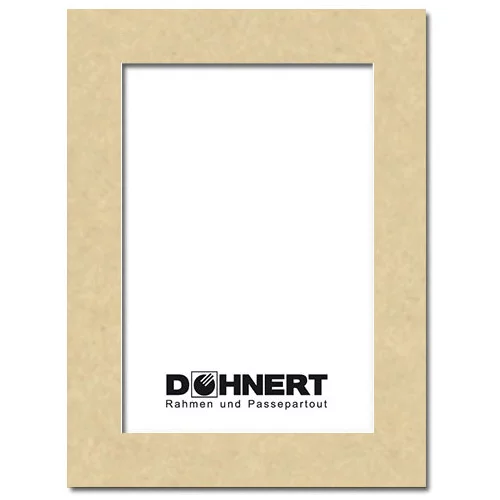 Passe-partout avec coupe individuelle 50x70 cm | vert pistache
