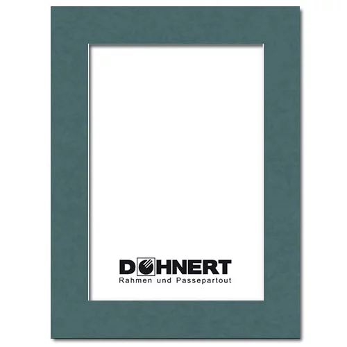 Passe-partout avec coupe individuelle 50x70 cm | bleu mers du Sud