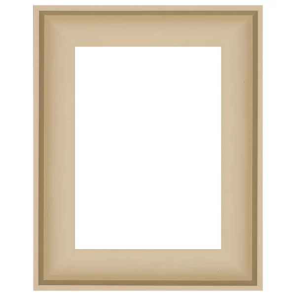 Schattenfugenrahmen Whitechapel 50x60 cm | Hellbraun | Leerrahmen (ohne Glas und Rückwand)