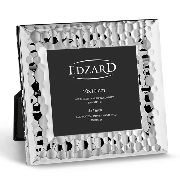 Fotorahmen Gubbio 10x10 cm | Silber | Normalglas (2 mm)