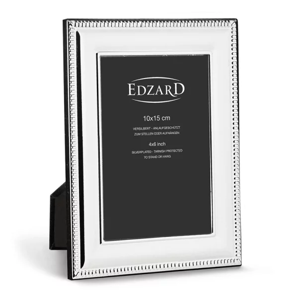 Fotorahmen Novara 10x15 cm | Silber | Normalglas (2 mm)