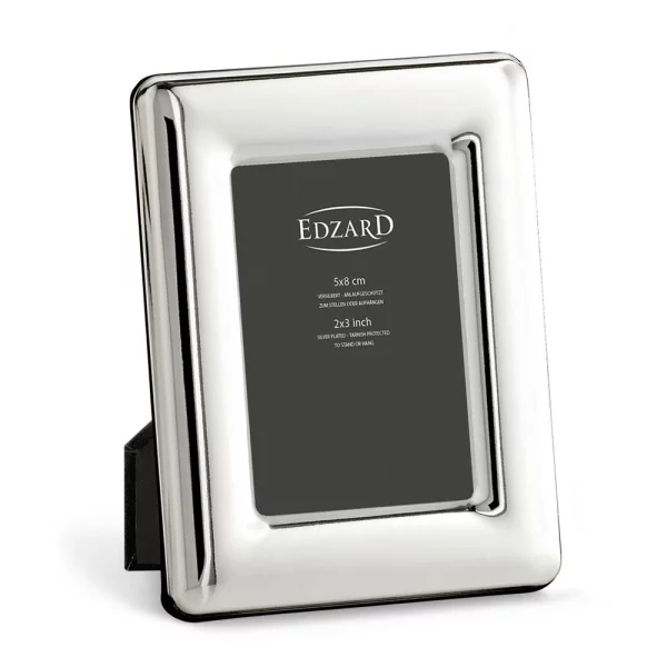Cadre photo Bari 5x8 cm | argent | verre standard (2 mm)