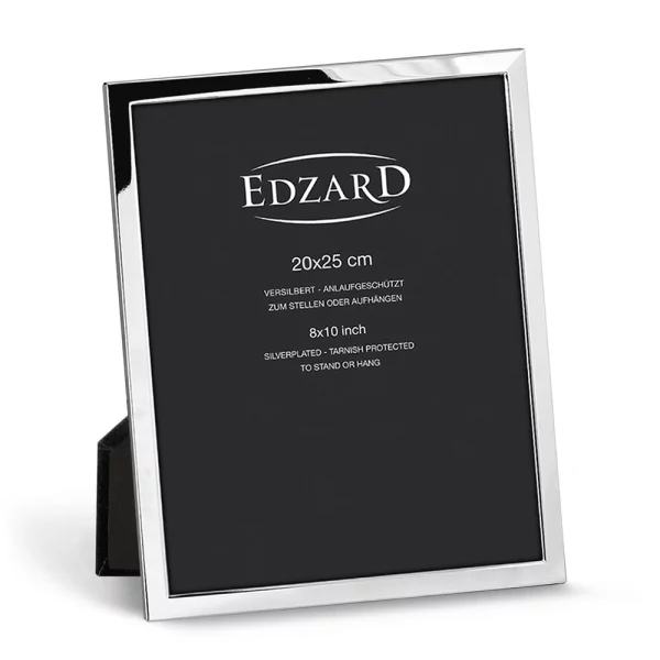 Cadre photo Bergamo 20x25 cm | argent | verre standard (2 mm)