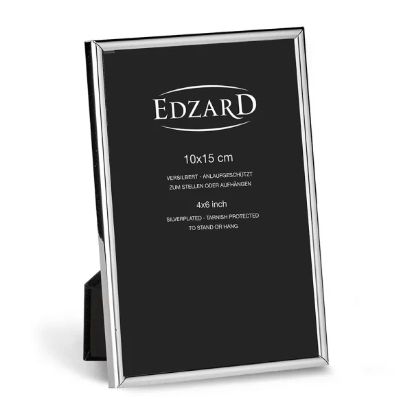 Fotorahmen Genua 10x15 cm | Silber | Normalglas (2 mm)