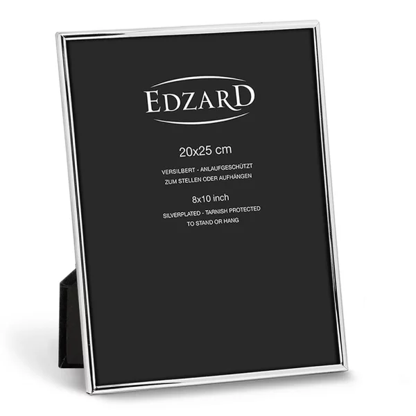 Cadre photo Gênes 20x25 cm | argent | verre standard (2 mm)