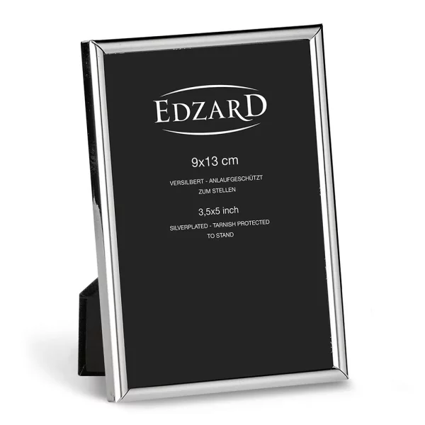 Fotorahmen Genua 9x13 cm | Silber | Normalglas (2 mm)