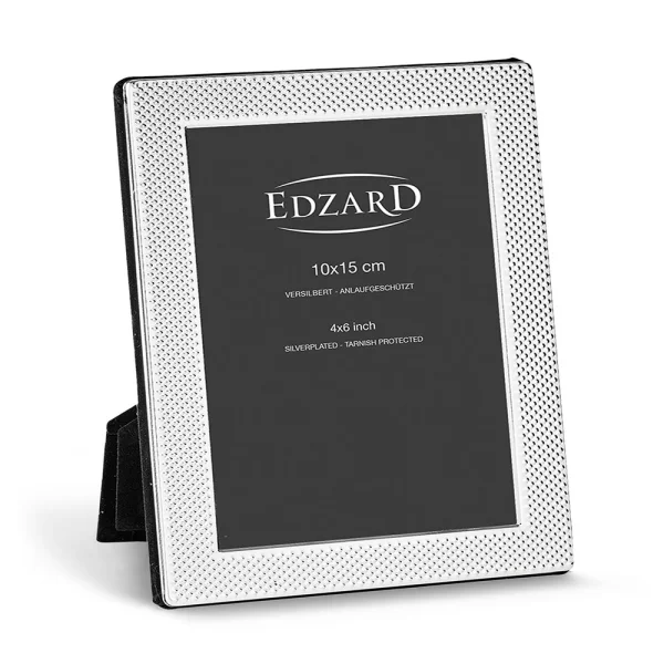 Cadre photo Cagliari 10x15 cm | argent | verre standard (2 mm)