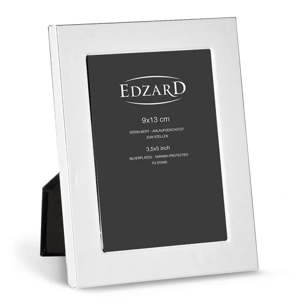 Cadre photo Altamura 9x13 cm | argent | verre standard (2 mm)