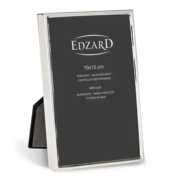 Cadre photo Otto 10x15 cm | argent | verre standard (2 mm)