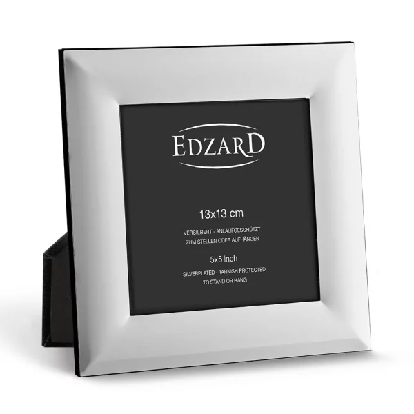 Fotorahmen Gela 13x13 cm | Silber | Normalglas (2 mm)
