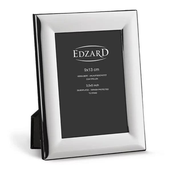 Cadre photo Gela 9x13 cm | argent | verre standard (2 mm)