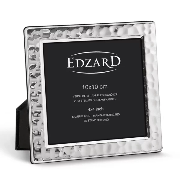 Fotorahmen Pavia 10x10 cm | Silber | Normalglas (2 mm)