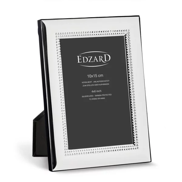 Fotorahmen Turin 10x15 cm | Silber | Normalglas (2 mm)