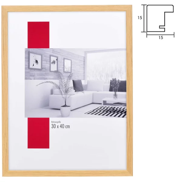 Holz-Bilderrahmen Profil 70 