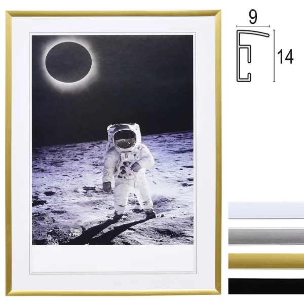 Kunststoff-Bilderrahmen Profil 1200 