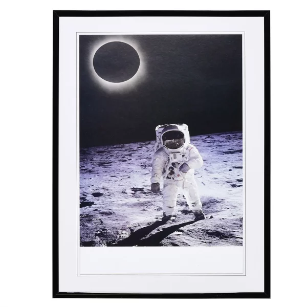 Kunststoff-Bilderrahmen Profil 1200 10x15 cm | schwarz | Normalglas (2 mm)